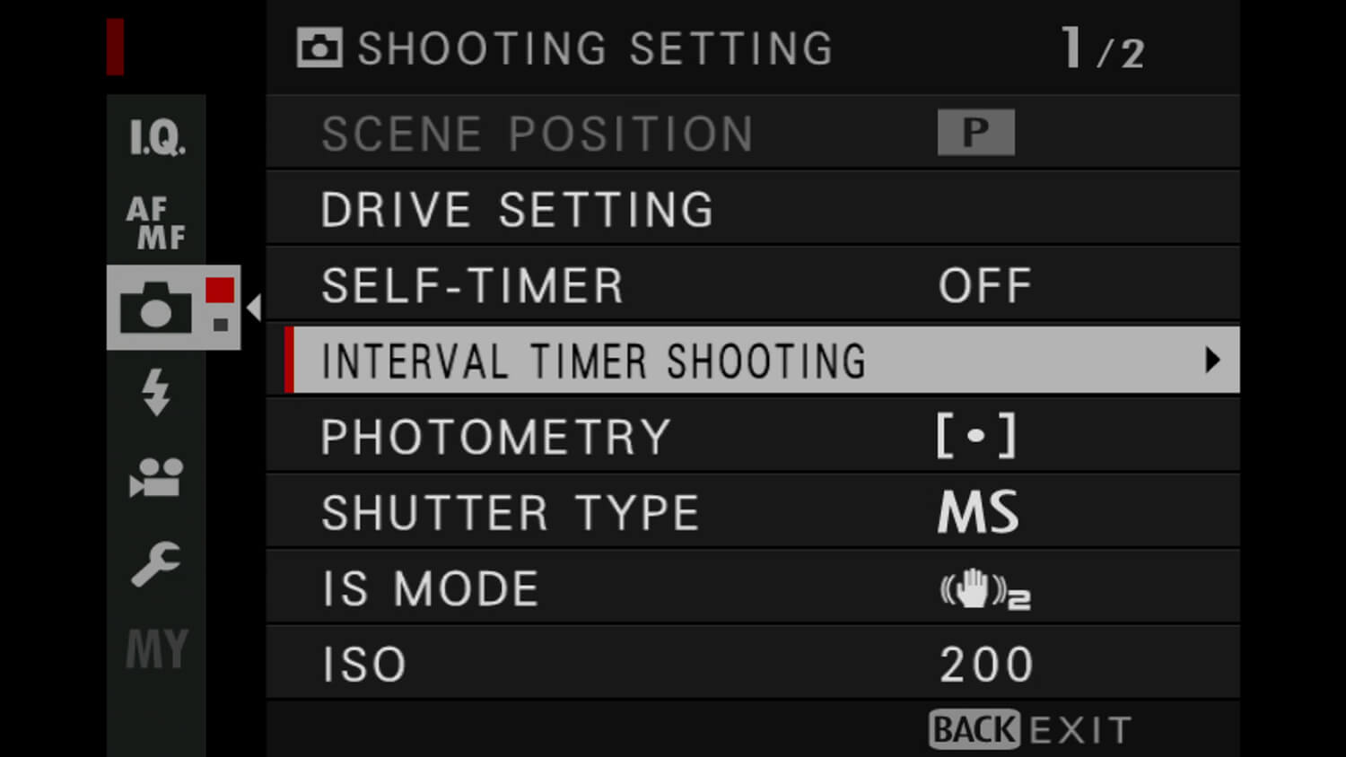Learn photography with Fujifilm, Shooting with the Interval Timer
