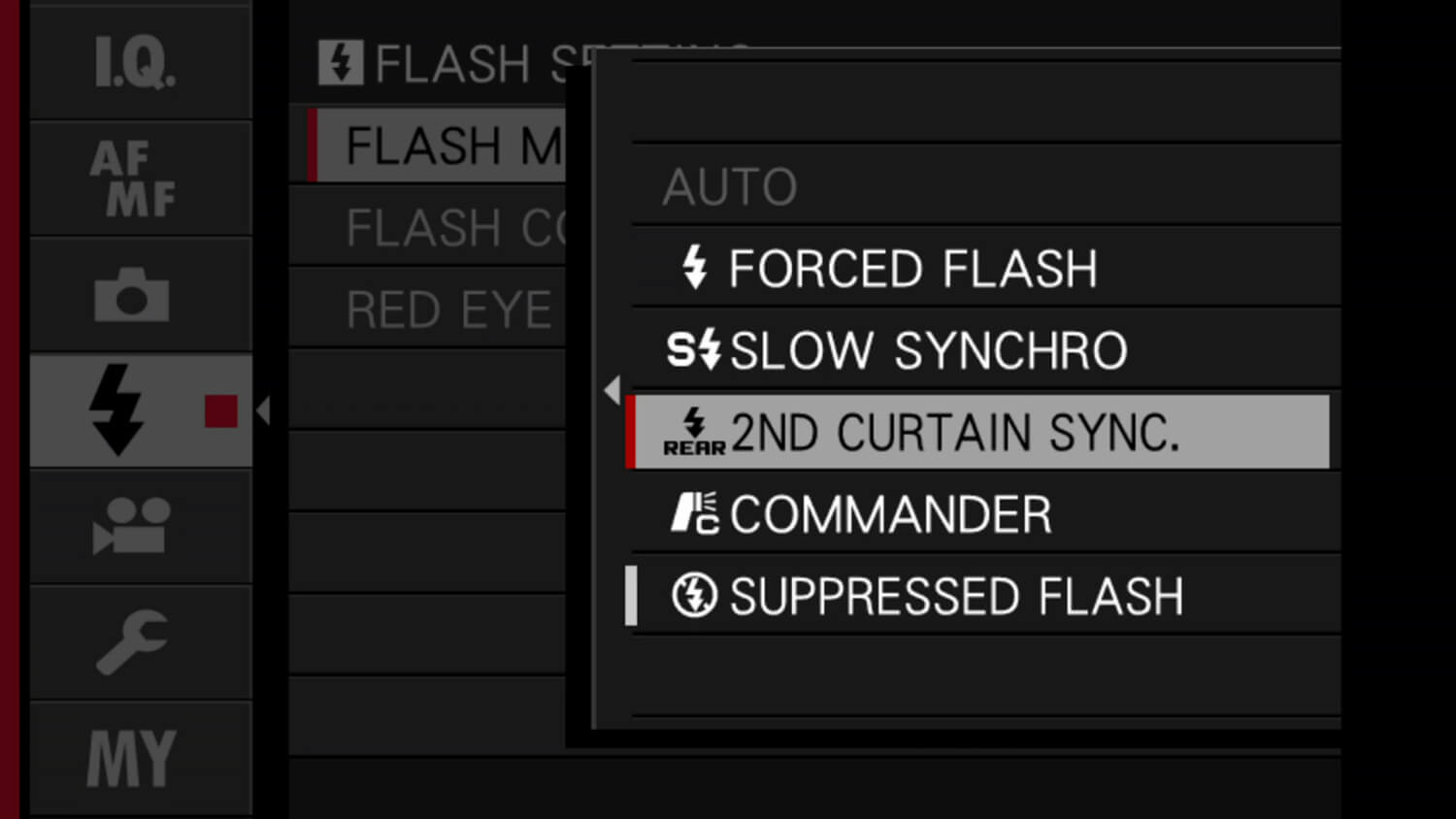 Learn photography with Fujifilm, Exploring Other Flash Modes