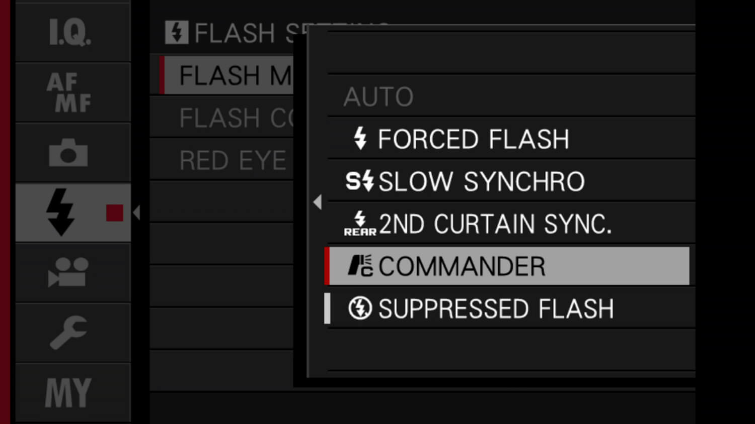 Learn photography with Fujifilm, Exploring Other Flash Modes