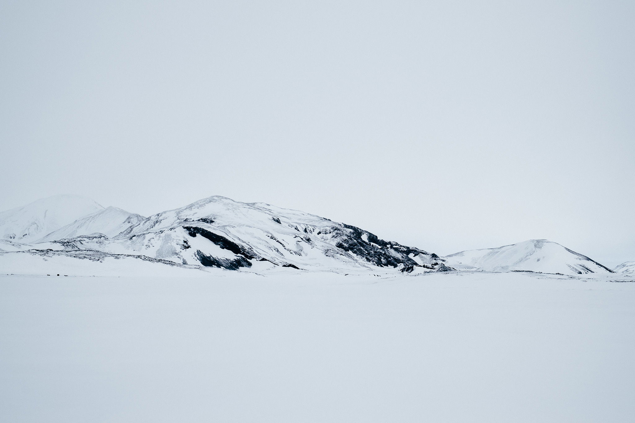 Fotografieren im Winter: Schneebedeckte Berge