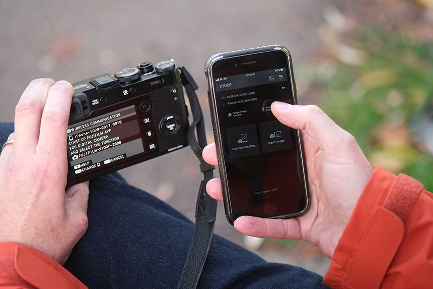 Learn photography with Fujifilm, Create and Share Wirelessly with X Series Cameras