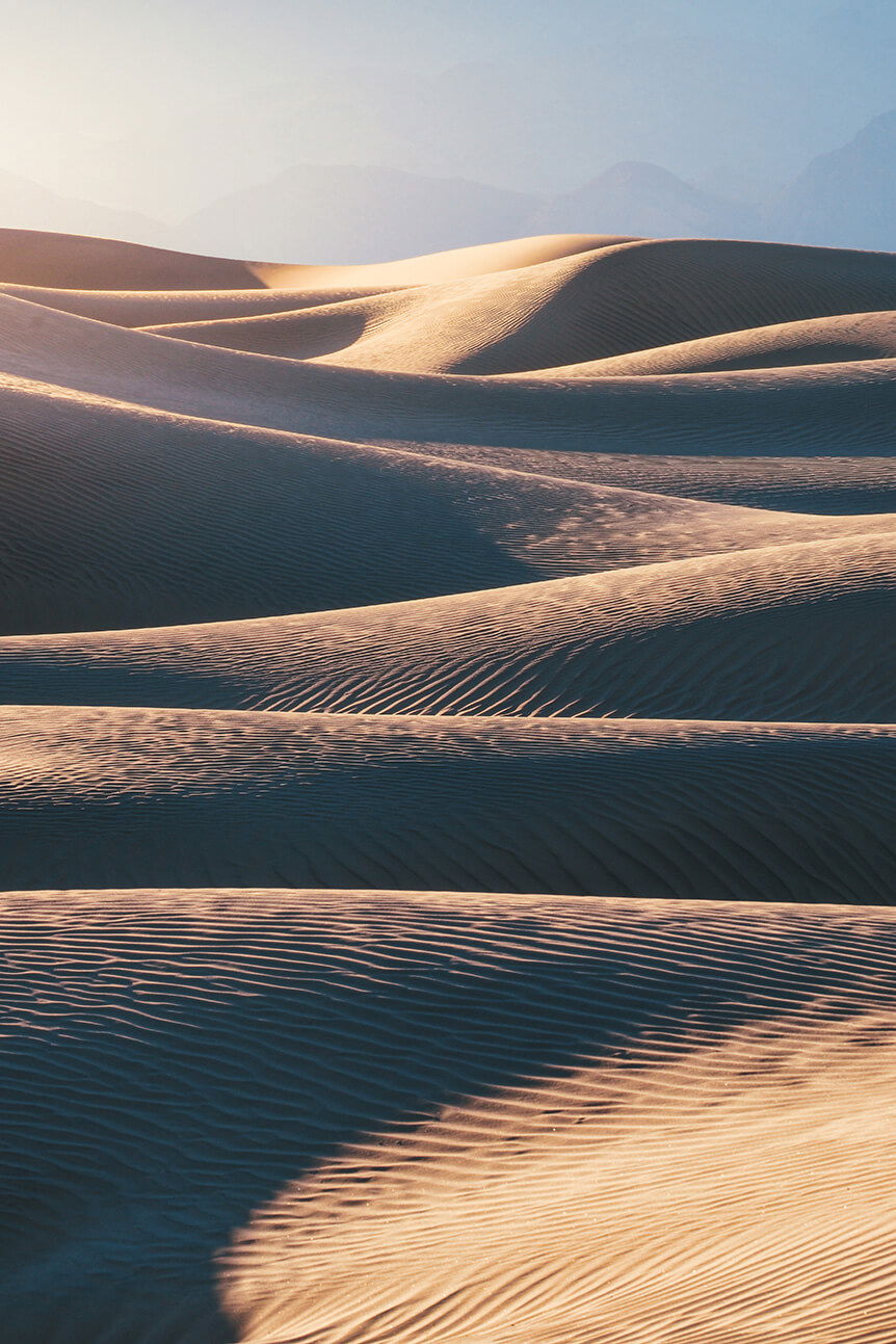 Undulating dunes