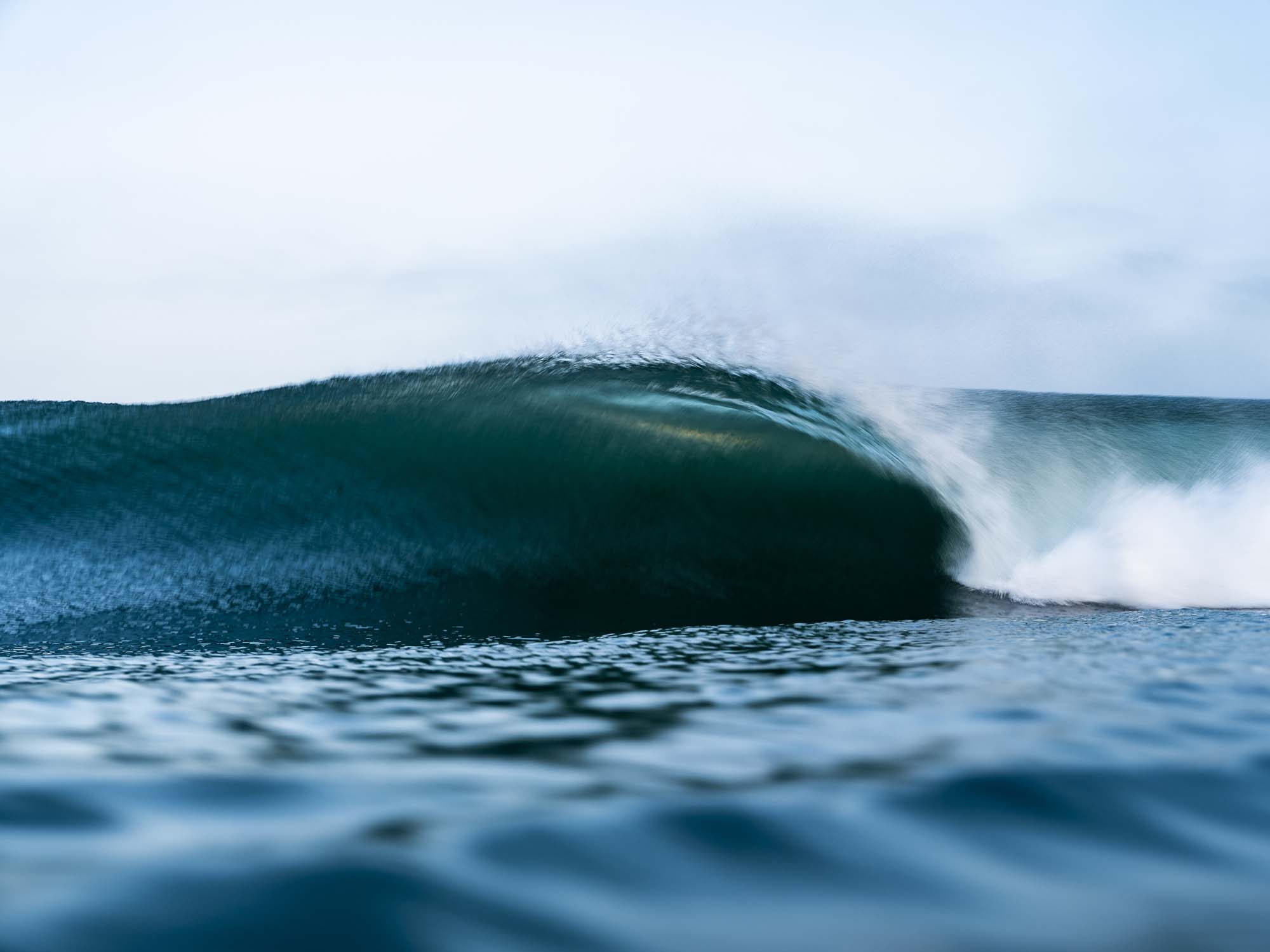 Smooth wave breaking