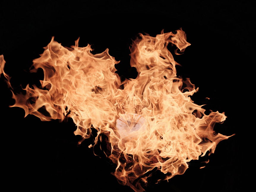 Flames fine art photograph